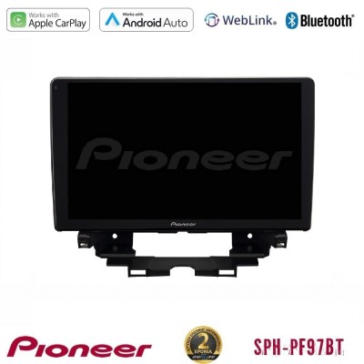 Pioneer SPH-PF97BT Series    Renault Kangoo / Nissan Townstar 2022-> Multimedia Station 9