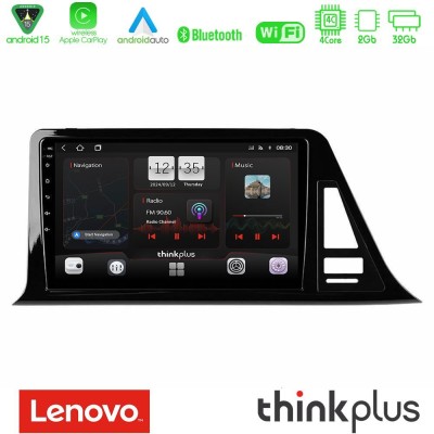 Lenovo Thinkplus Series 4Core Android15 2+32GB  Toyota CH-R (Χωρίς Εργ.Οθόνη) Navigation Multimedia Tablet 9