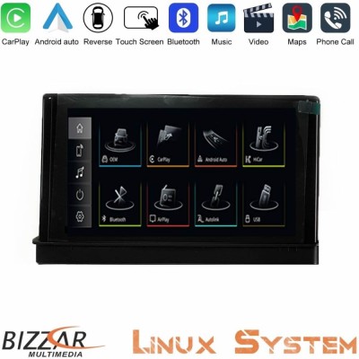 Bizzar Audi A3 8V 2013-2020 Linux Apple CarPlay | Android Auto screen 7