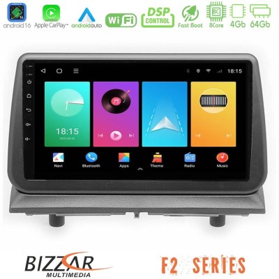 Bizzar F2 Series 8Core Android16 4+64GB  Dodge Nitro 2007-2011 Navigation Multimedia Tablet 9