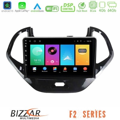 Bizzar F2 Series 8Core Android16 4+64GB Ford KA 2016-2020 Navigation Multimedia Tablet 9