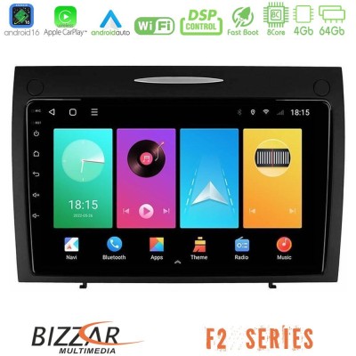 Bizzar F2 Series 8Core Android16 4+64GB  Mercedes SLK Class Navigation Multimedia Tablet 9