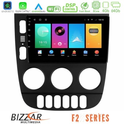 Bizzar F2 Series 8Core Android16 4+64GB  Mercedes ML Class 1998-2005 Navigation Multimedia Tablet 9