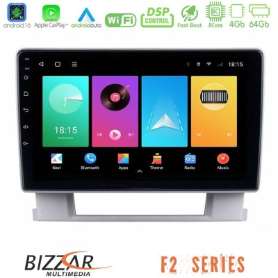 Bizzar F2 Series 8Core Android16 4+64GB  Opel Astra J 2010-2014 Navigation Multimedia Tablet 9