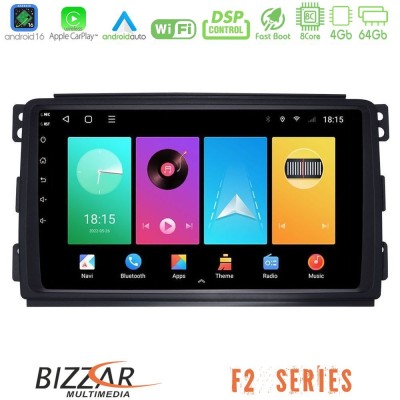 Bizzar F2 Series 8Core Android16 4+64GB  Smart 451 Navigation Multimedia Tablet 9