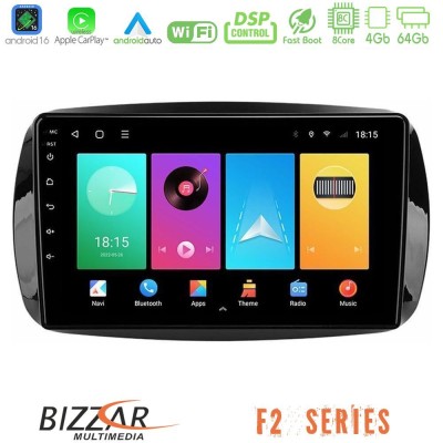 Bizzar F2 Series 8Core Android16 4+64GB  Smart 453 Navigation Multimedia Tablet 9