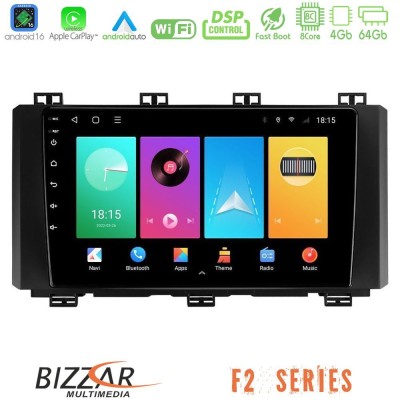 Bizzar F2 Series 8Core Android16 4+64GB  Seat Ateca 2017-2021 Navigation Multimedia Tablet 9