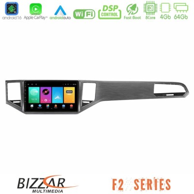 Bizzar F2 Series 8Core Android16 4+64GB     VW Sportsvan 2014-2020 Navigation Multimedia Tablet 9