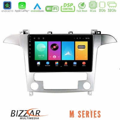 Bizzar M Series 8Core Android16 2+32GB  Ford S-Max 2006-2012 Navigation Multimedia Tablet 9