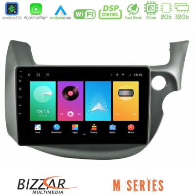 Bizzar M Series 8Core Android16 2+32GB Honda Jazz (Fit) 2009-2013 RHD Navigation Multimedia Tablet 10