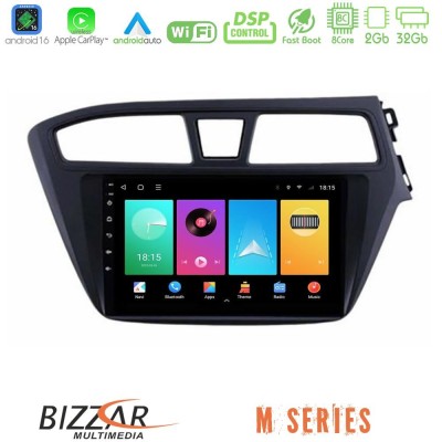 Bizzar M Series 8Core Android16 2+32GB Hyundai i20 2014-2018 RHD Navigation Multimedia Tablet 9