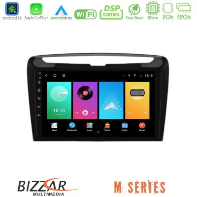 Bizzar M Series 8Core Android16 2+32GB Lancia Ypsilon 2011-2015 Navigation Multimedia Tablet 9