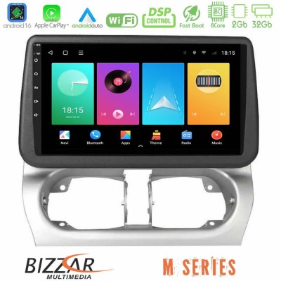 Bizzar M Series 8Core Android16 2+32GB  Opel Corsa C/Combo C Navigation Multimedia Tablet 9