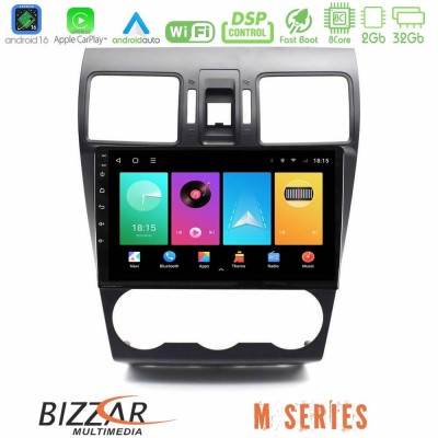 Bizzar M Series 8Core Android16 2+32GB Subaru Forester 2015-2018 Navigation Multimedia Tablet 9