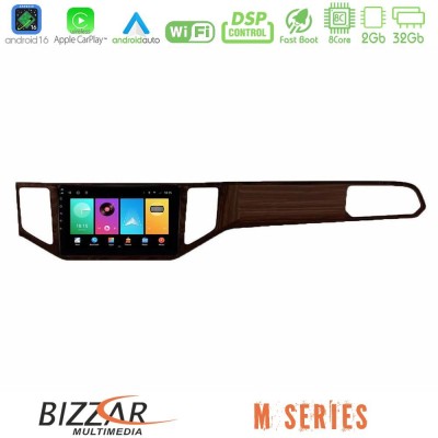 Bizzar M Series 8Core Android16 2+32GB  VW Sportsvan 2014-2020 Navigation Multimedia Tablet 9