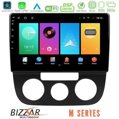 Bizzar M Series 8Core Android16 2+32GB  VW Jetta Navigation Multimedia Tablet 10