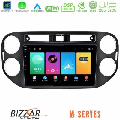 Bizzar M Series 8Core Android16 2+32GB  VW Tiguan Navigation Multimedia Tablet 9