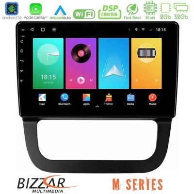 Bizzar M Series 8Core Android16 2+32GB  VW Jetta Navigation Multimedia Tablet 10