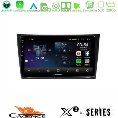 Cadence X2 Series 8Core Android14 6+128GB Volvo XC90 2006-2014 Navigation Multimedia Tablet 10
