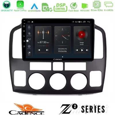 Cadence Z2 Series 8Core Android14 4+64GB  Suzuki Grand Vitara 2003-2005 Navigation Multimedia Tablet 9