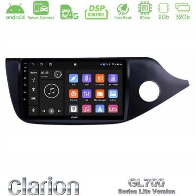 Clarion GL700 Lite Series 8Core Android ClarionOS 2+32GB Kia Cee’d/ProCeed 2013-2017 RHD Navigation Multimedia Tablet 9