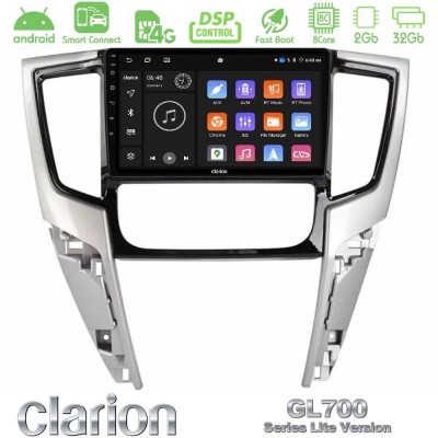 Clarion GL700 Lite Series 8Core Android ClarionOS 2+32GB Mitsubishi L200 2019-2023 Navigation Multimedia Tablet 9