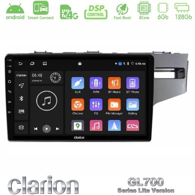 Clarion GL700 Lite Series 8Core Android ClarionOS 6+128GB Honda Jazz 2013-2020 RHD Navigation Multimedia Tablet 9