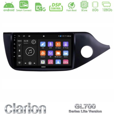 Clarion GL700 Lite Series 8Core Android ClarionOS 6+128GB Kia Cee’d/ProCeed 2013-2017 RHD Navigation Multimedia Tablet 9