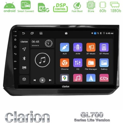 Clarion GL700 Lite Series 8Core Android ClarionOS 6+128GB Nissan Note 2021-2026 RHD Navigation Multimedia Tablet 10