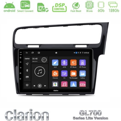 Clarion GL700 Lite Series 8Core Android ClarionOS 6+128GB VW GOLF 7 RHD Navigation Multimedia Tablet 10