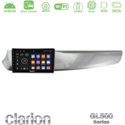 Clarion GL500 Series 8Core Android ClarionOS 4+64GB  Alfa Romeo Giulietta 2010-2014 Navigation Multimedia Tablet 9