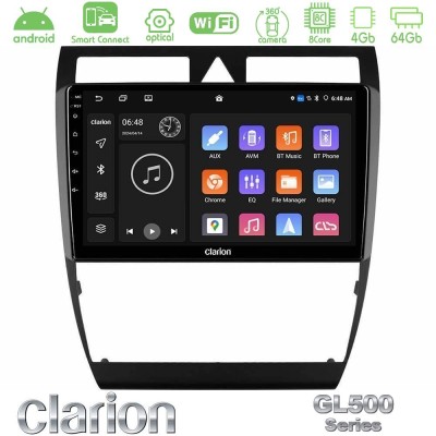 Clarion GL500 Series 8Core Android ClarionOS 4+64GB  Audi A6 (C5) 1997-2004 Navigation Multimedia Tablet 9
