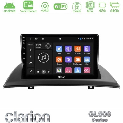 Clarion GL500 Series 8Core Android ClarionOS 4+64GB  BMW E83 Navigation Multimedia Tablet 9