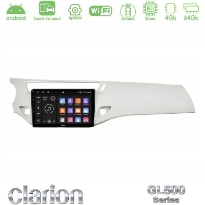 Clarion GL500 Series 8Core Android ClarionOS 4+64GB  Citroen C3 2009-2016 Navigation Multimedia Tablet 9