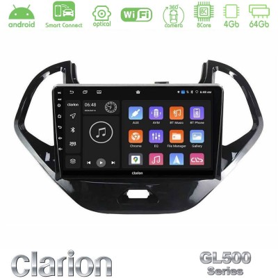 Clarion GL500 Series 8Core Android ClarionOS 4+64GB Ford KA 2016-2020 Navigation Multimedia Tablet 9