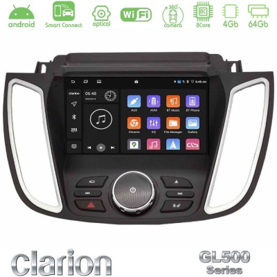 Clarion GL500 Series 8Core Android ClarionOS 4+64GB  Ford Kuga/C-Max 2013-2019 Navigation Multimedia Tablet 9