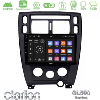 Clarion GL500 Series 8Core Android ClarionOS 4+64GB  Hyundai Tucson Navigation Multimedia Tablet 9