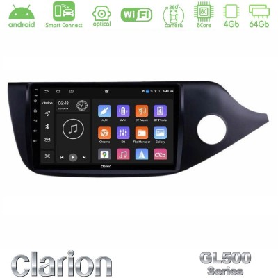 Clarion GL500 Series 8Core Android ClarionOS 4+64GB Kia Cee’d/ProCeed 2013-2017 RHD Navigation Multimedia Tablet 9