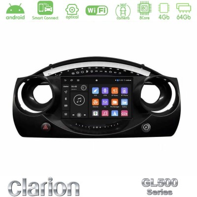 Clarion GL500 Series 8Core Android ClarionOS 4+64GB  Mini Cooper R50 Navigation Multimedia Tablet 9