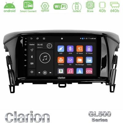 Clarion GL500 Series 8Core Android ClarionOS 4+64GB  Mitsubishi Eclipse Cross 2018-2023 Navigation Multimedia Tablet 9