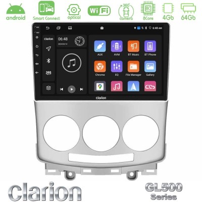Clarion GL500 Series 8Core Android ClarionOS 4+64GB  Mazda 5 2004-2010 Navigation Multimedia Tablet 9