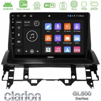 Clarion GL500 Series 8Core Android ClarionOS 4+64GB  Mazda6 2002-2006 Navigation Multimedia Tablet 10