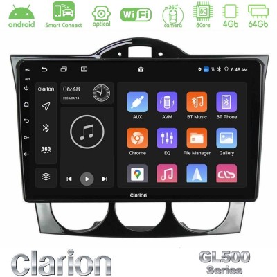 Clarion GL500 Series 8Core Android ClarionOS 4+64GB  Mazda RX8 2003-2008 Navigation Multimedia Tablet 9