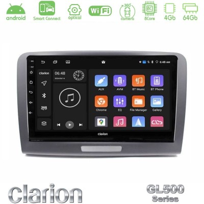 Clarion GL500 Series 8Core Android ClarionOS 4+64GB  Skoda Superb 2008-2015 Navigation Multimedia Tablet 9