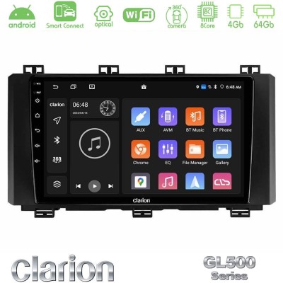 Clarion GL500 Series 8Core Android ClarionOS 4+64GB  Seat Ateca 2017-2021 Navigation Multimedia Tablet 9