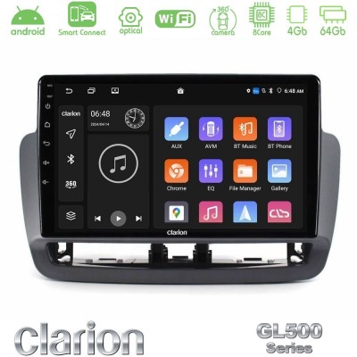 Clarion GL500 Series 8Core Android ClarionOS 4+64GB  Seat Ibiza 2012-2015 Navigation Multimedia Tablet 9