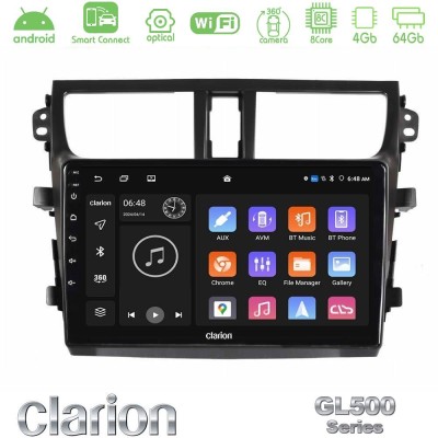 Clarion GL500 Series 8Core Android ClarionOS 4+64GB  Suzuki Celerio 2014-2020 Navigation Multimedia Tablet 9