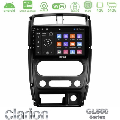 Clarion GL500 Series 8Core Android ClarionOS 4+64GB  Suzuki Jimny 2007-2017 Navigation Multimedia Tablet 9