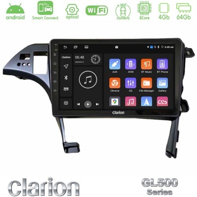 Clarion GL500 Series 8Core Android ClarionOS 4+64GB  Toyota Prius 2010-2015 Navigation Multimedia Tablet 10
