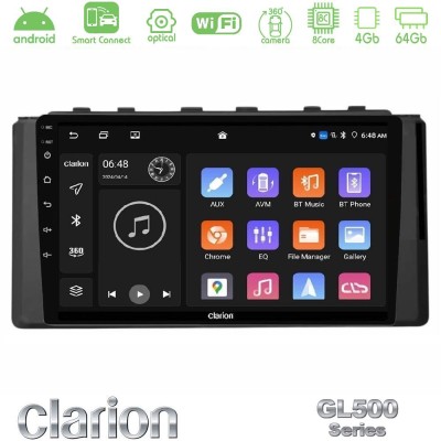 Clarion GL500 Series 8Core Android ClarionOS 4+64GB Subaru BRZ / Toyota GR86 2022-> Navigation Multimedia Tablet 9